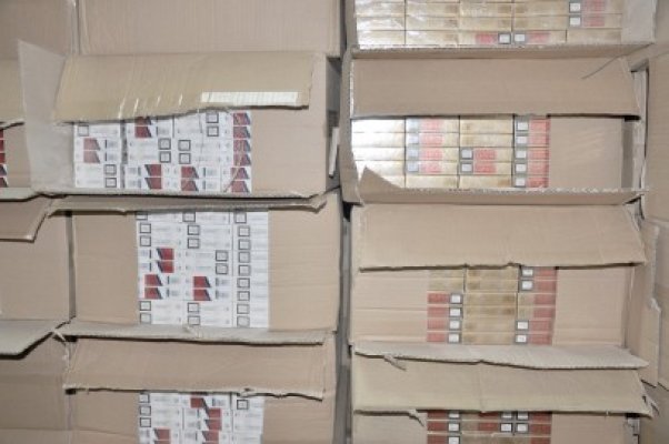 Ţigări de contrabandă, confiscate la Năvodari